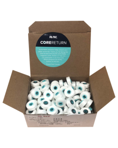 Pre-Wound Magnetic Core Bobbins - White