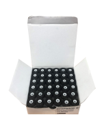 Pre-Wound Sideless Bobbins - Black
