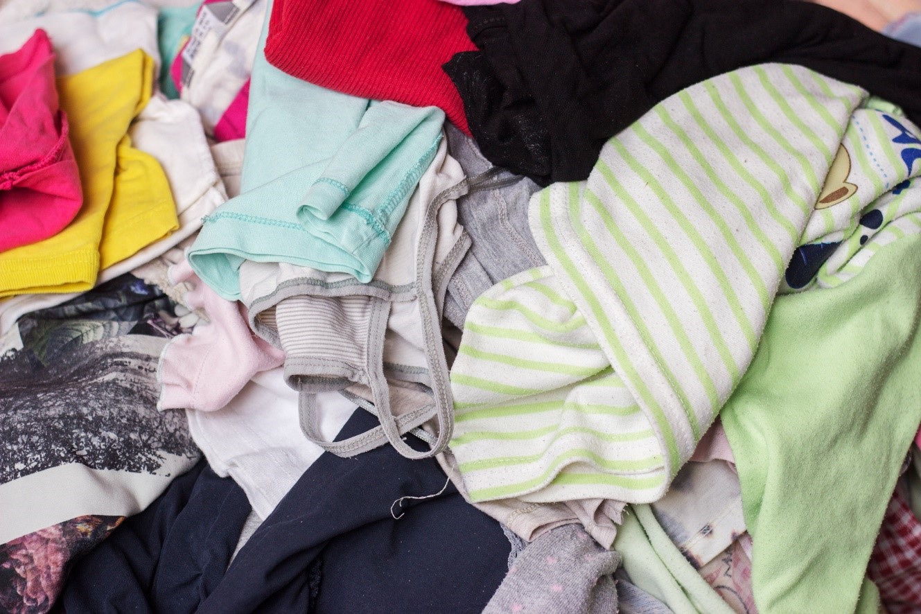 clothes ready to be upcycled